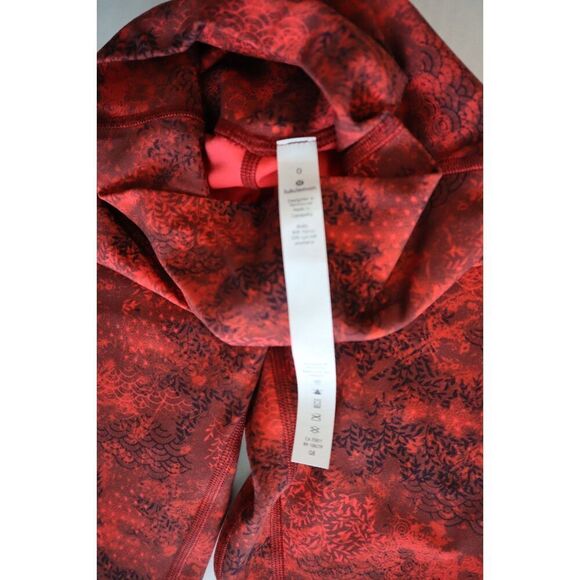 Lululemon W5CVNS Women's Sz 0 Red *Lunar New Year Align Pant 28" Tights - Picture 3 of 11